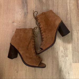 Frye Lace Up Booties - Never Worn!